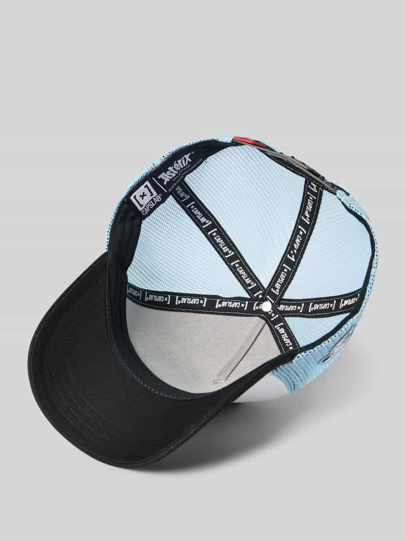 Capslab Baseballpet met motiefstitching