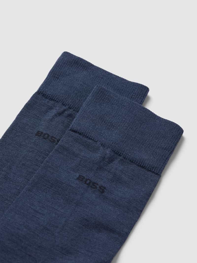 Boss Sokken met structuurmotief in een set van 2 paar