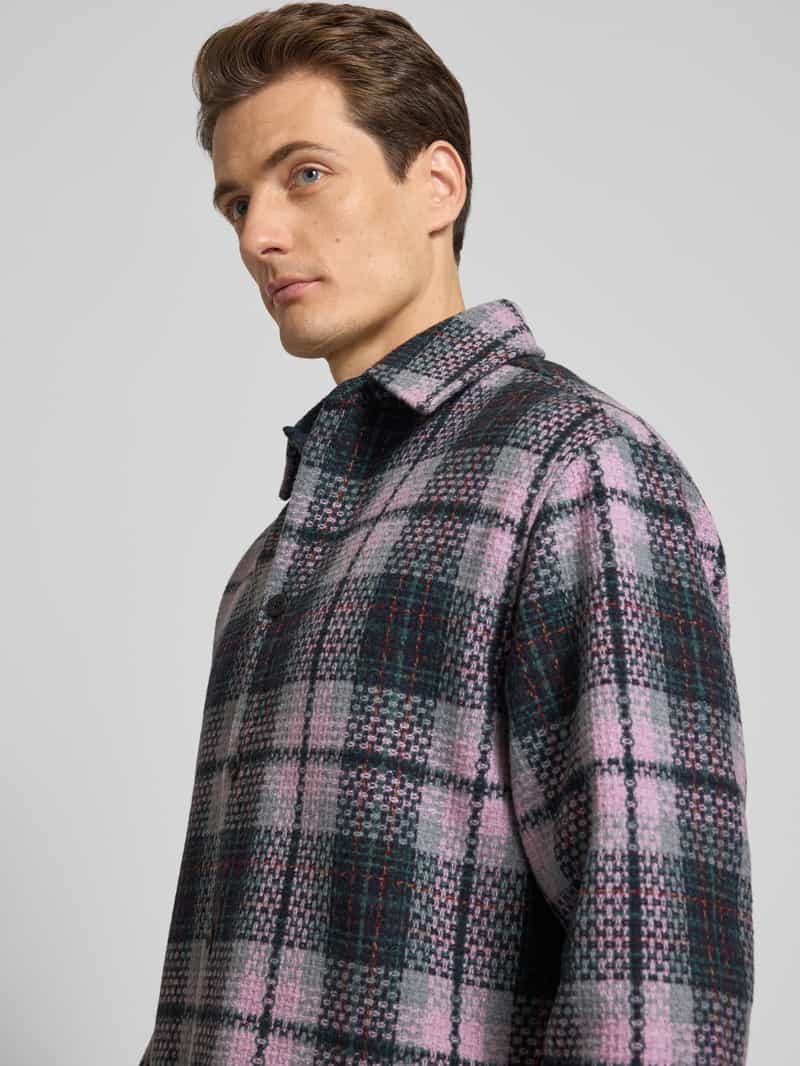 Les Deux Overhemdjack met knoopsluiting model 'Jonathan'