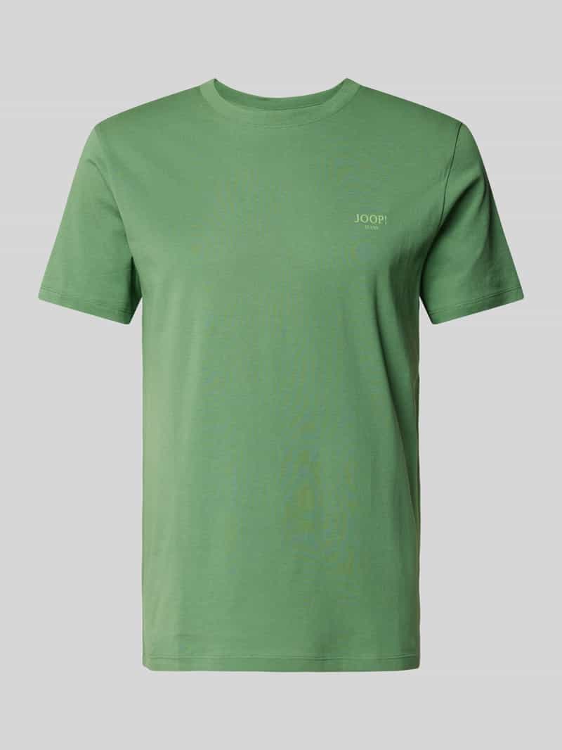 JOOP! JEANS T-shirt met labelprint model 'Alphis'
