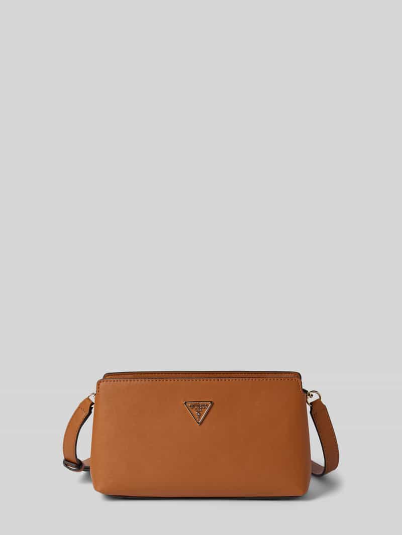 Guess Handtas met labelapplicatie, model 'TALENT'
