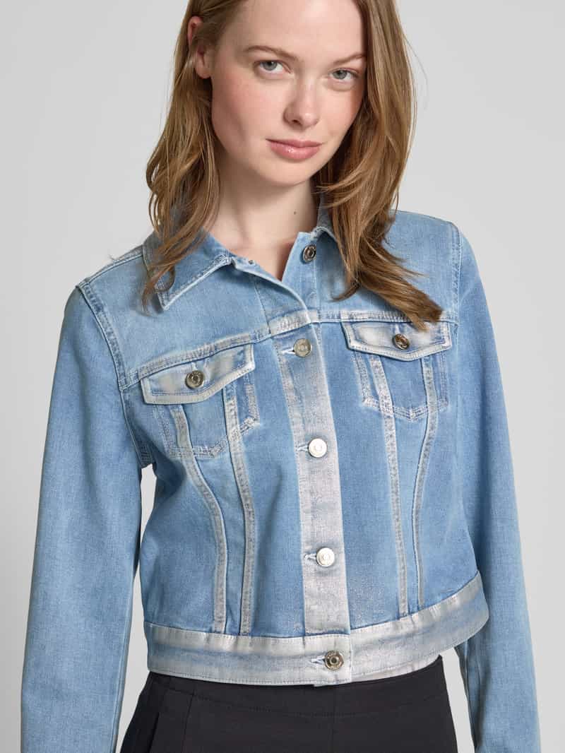 Zero Jeansjack met borstzakken