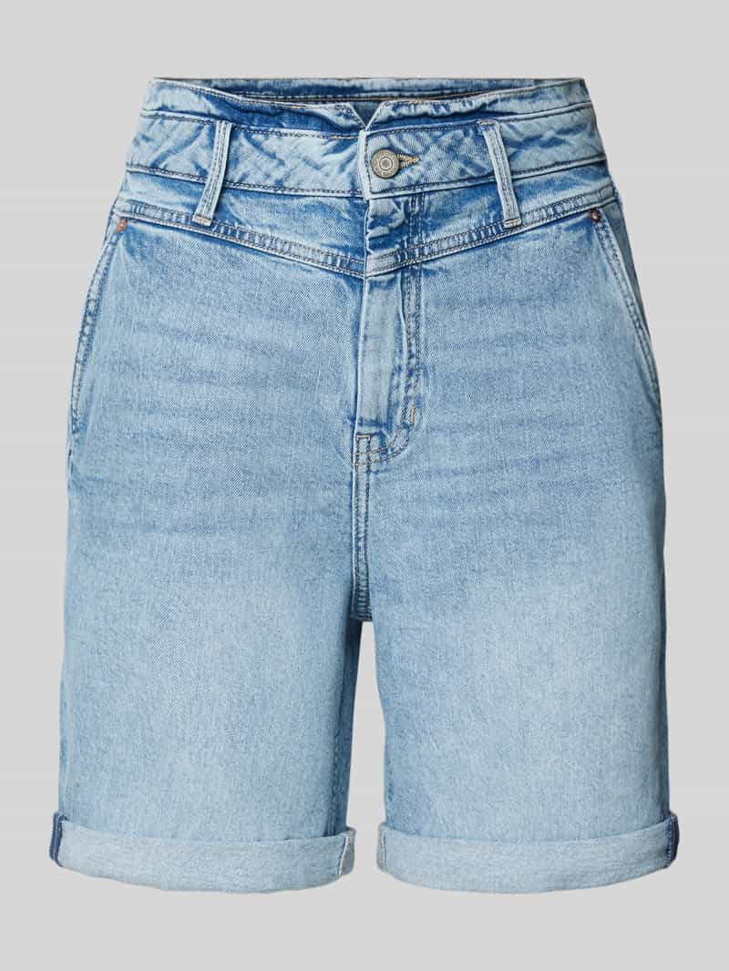 s.Oliver RED LABEL Relaxed fit korte jeans van katoenmix