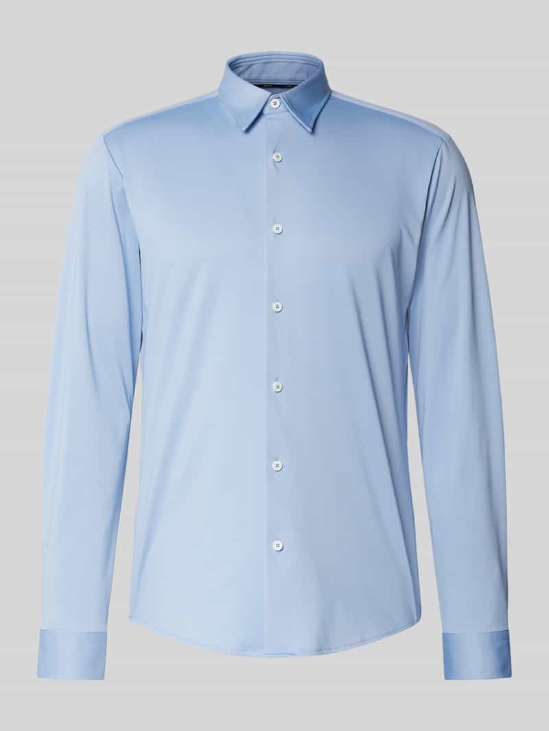 Boss Slim fit zakelijk overhemd met structuur