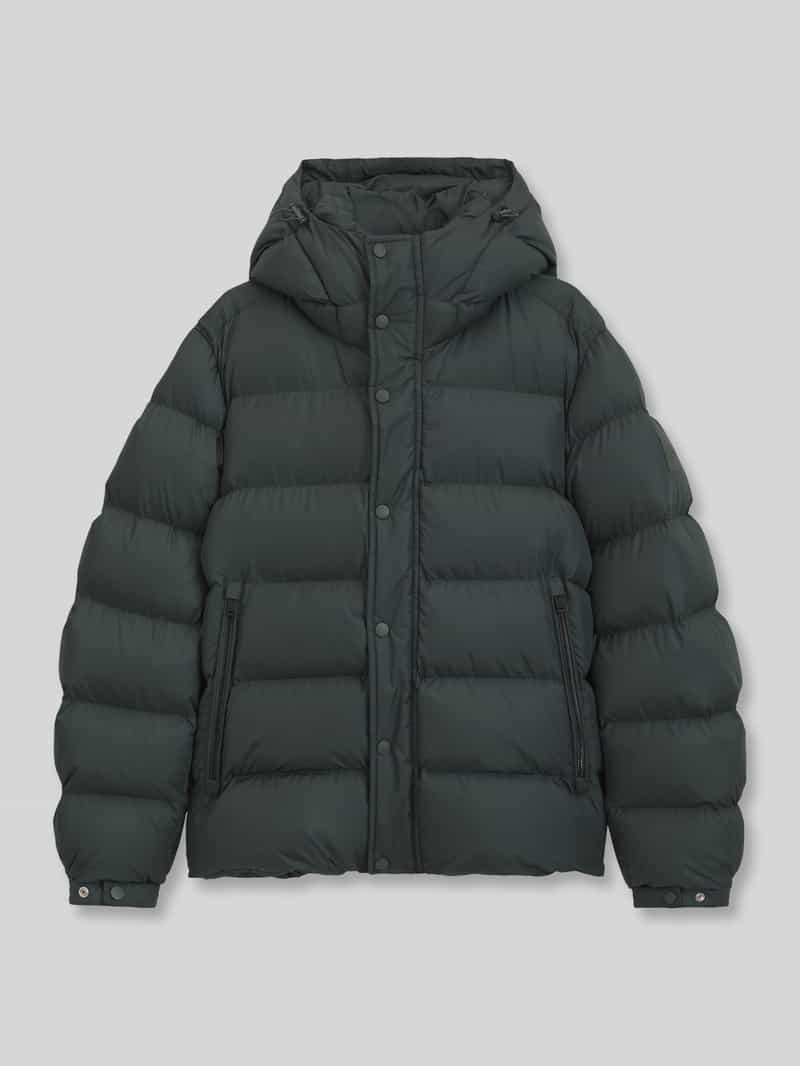 Boss Orange Regular Fit gewatteerd jack met capuchon model 'Omaris'