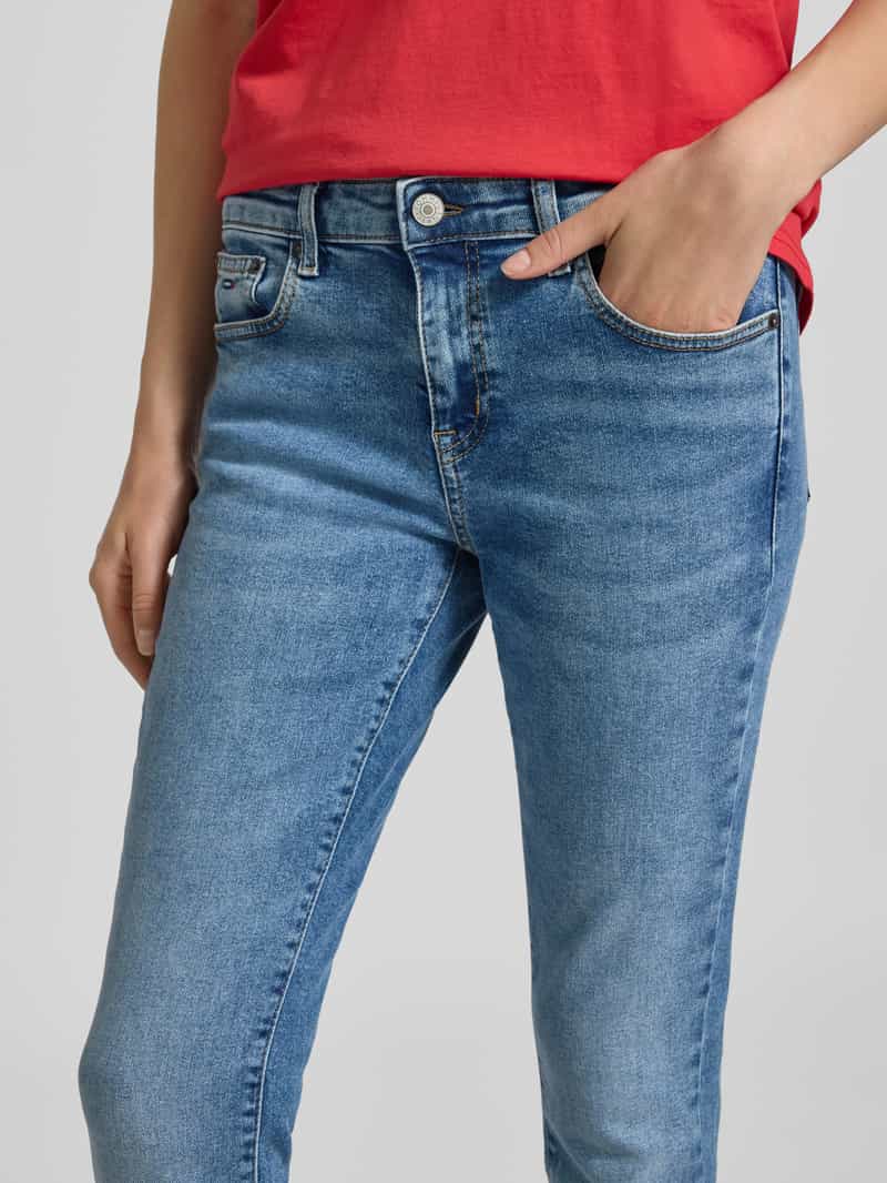 Tommy Jeans Skinny fit jeans van een mix van katoen en elastaan model 'SOPHIE'