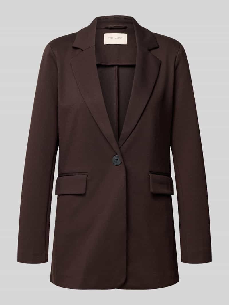 Regular fit blazer met viscose model 'Nanni'