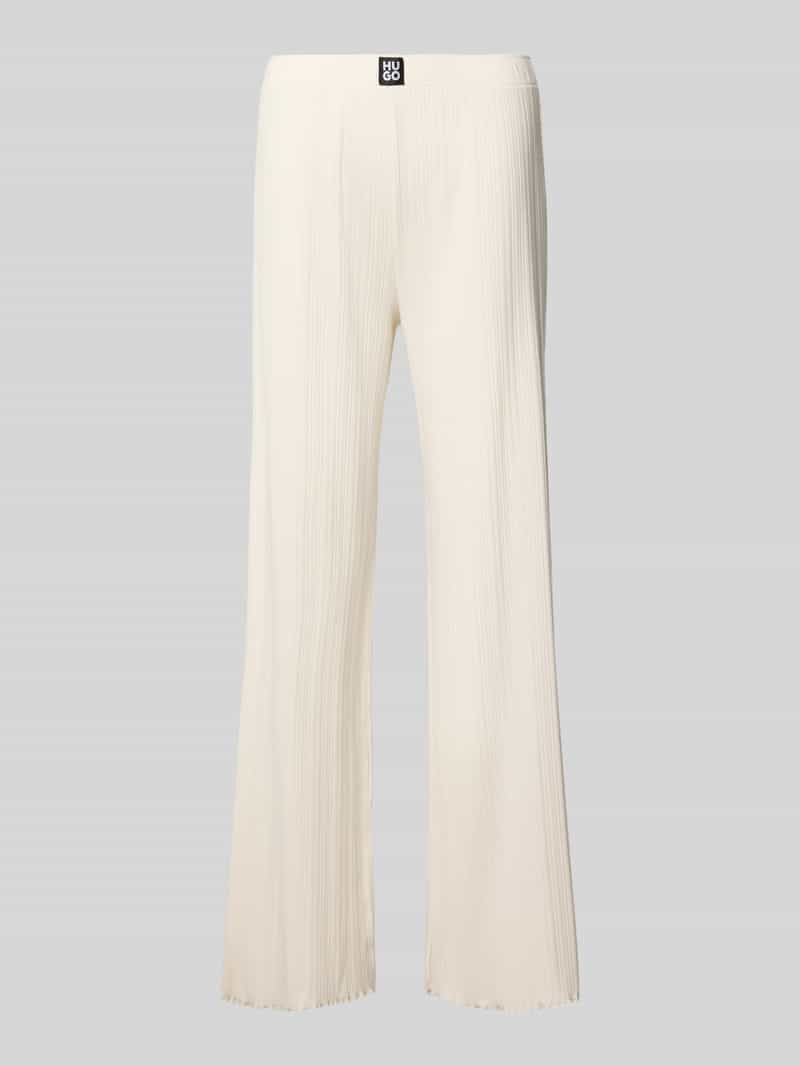HUGO Pyjamabroek met labeldetail
