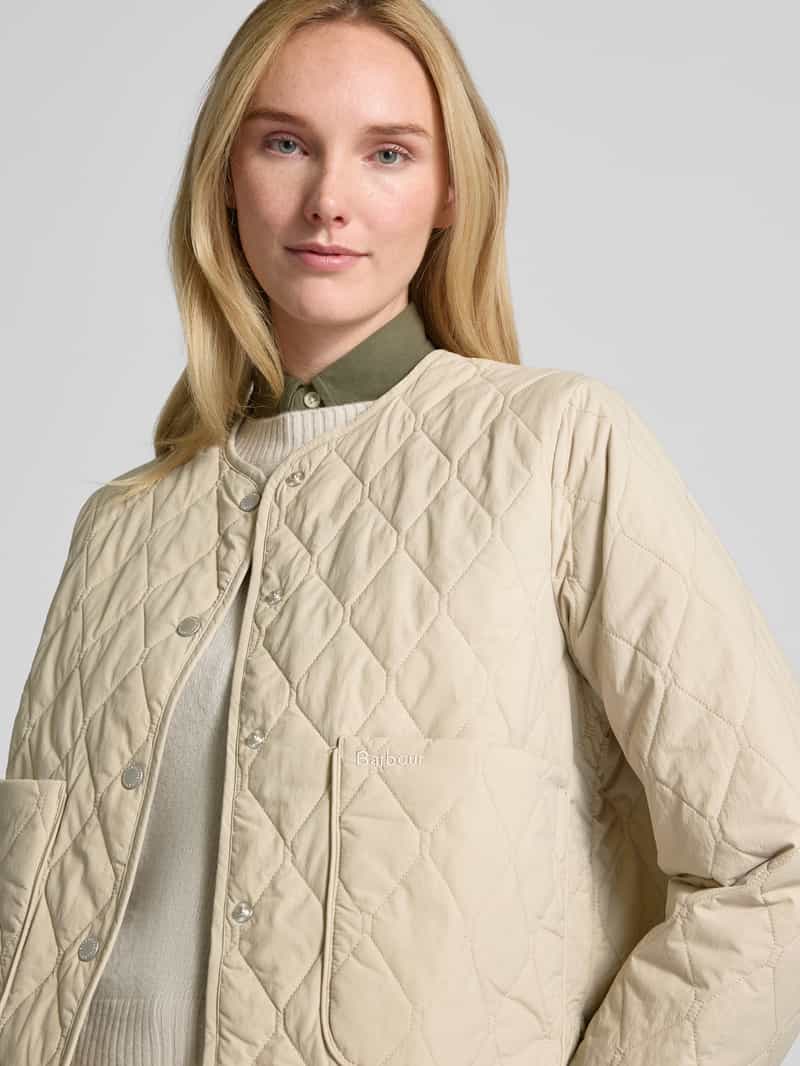Barbour Gewatteerd jack met opgestikte zakken model 'MONROE'