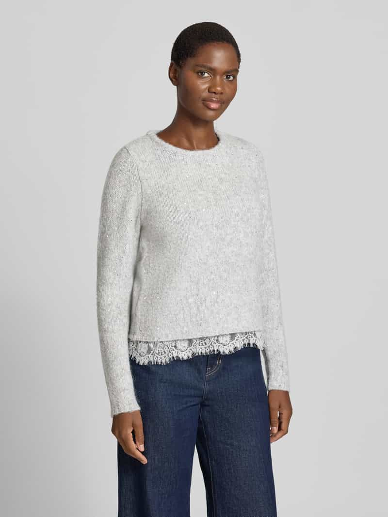 Christian Berg Woman Selection Regular fit pullover met mohairgehalte