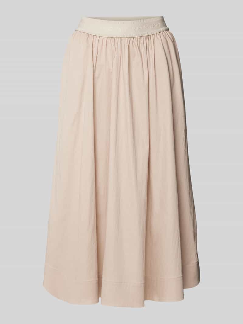 milano italy Midirok met elastische band met label