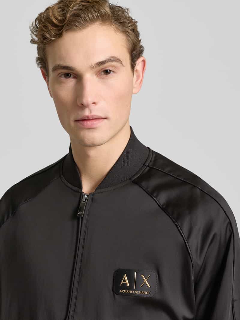 Armani Exchange Bomberjack met ritssluiting