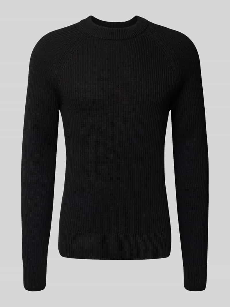 casual friday Gebreide pullover met ronde hals model 'Kristian'