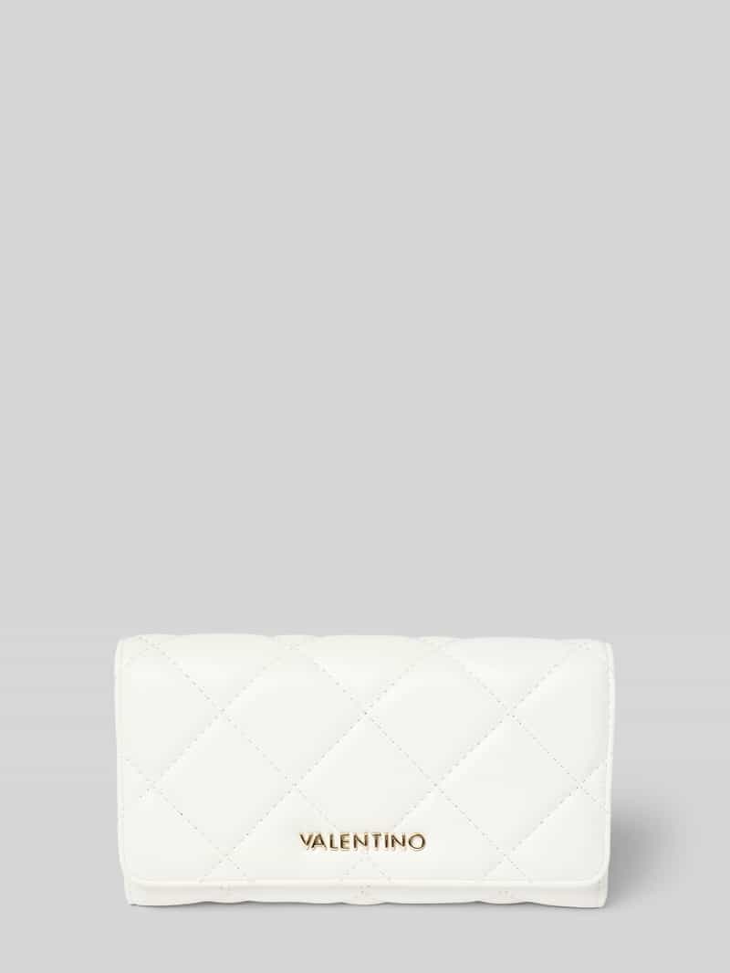 VALENTINO BAGS Portemonnee met labelapplicatie model 'OCARINA'