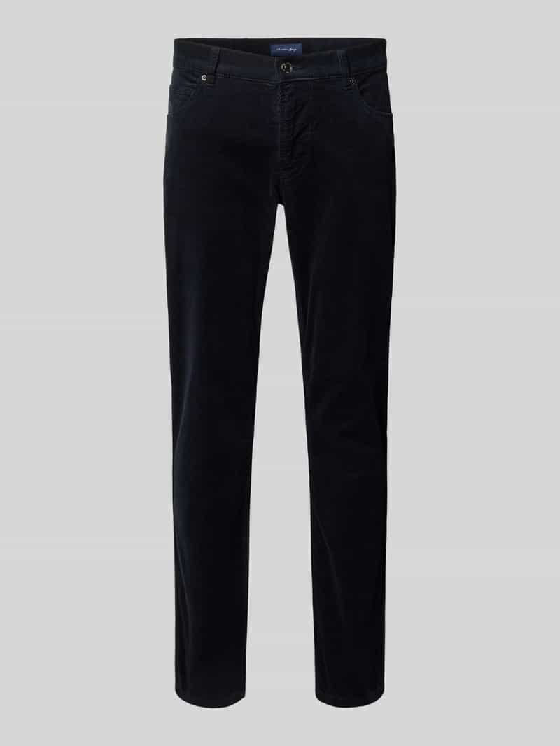 Christian Berg Men Corduroy broek met 5-pocketmodel