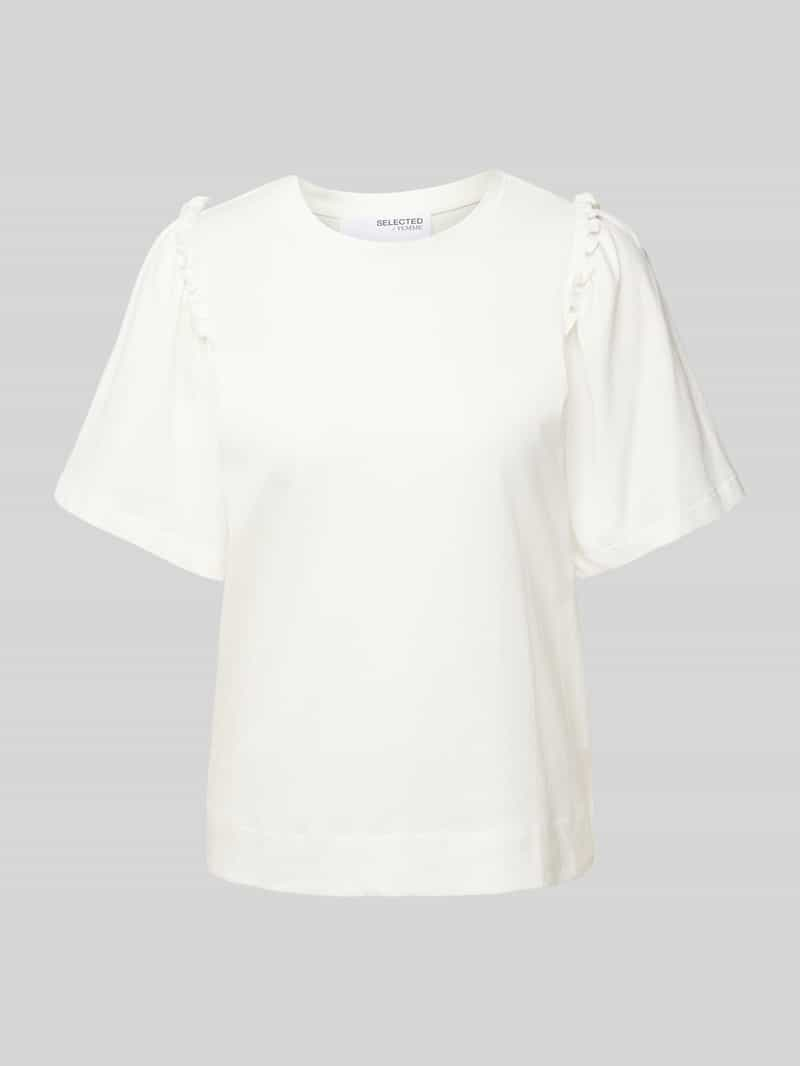 Selected Femme T-shirt in effen design model 'PENELOPE'