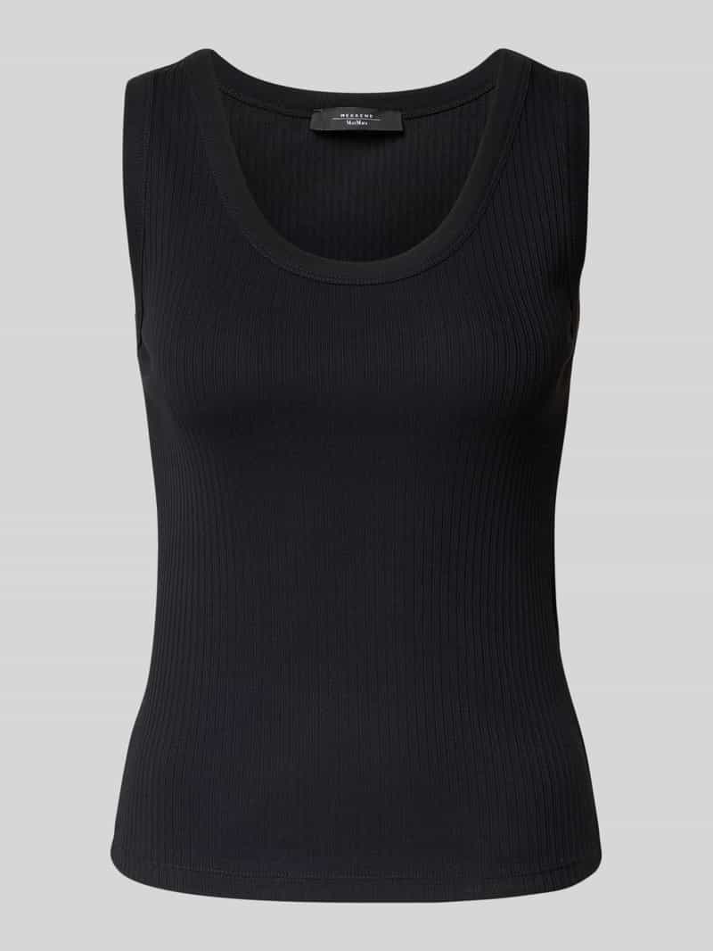 Weekend Max Mara Tanktop in riblook model 'MULTIC'