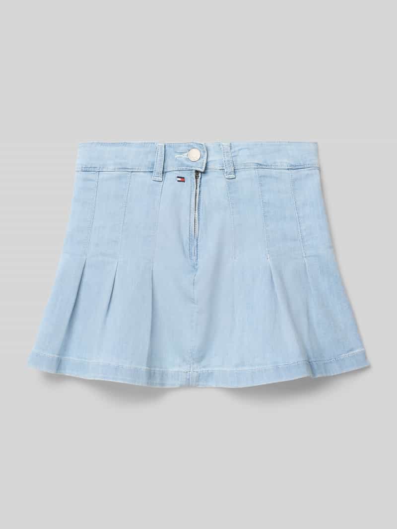 Tommy Hilfiger Teens Jeansrok met plooien