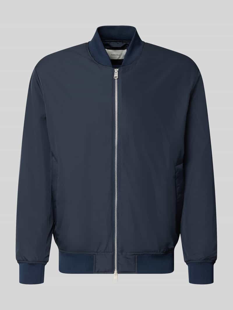 Regular fit bomberjack met baseballkraag model 'CHARLES'