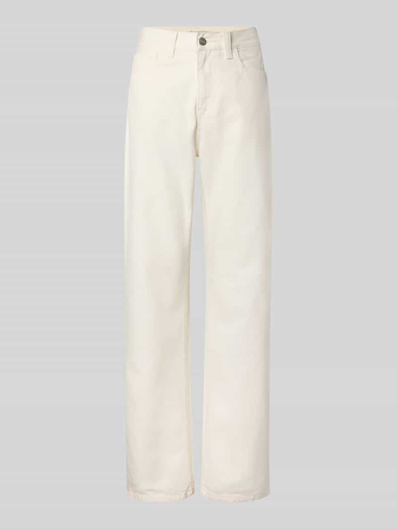 Carhartt Work In Progress Straight fit jeans van puur katoen model 'Noxon'