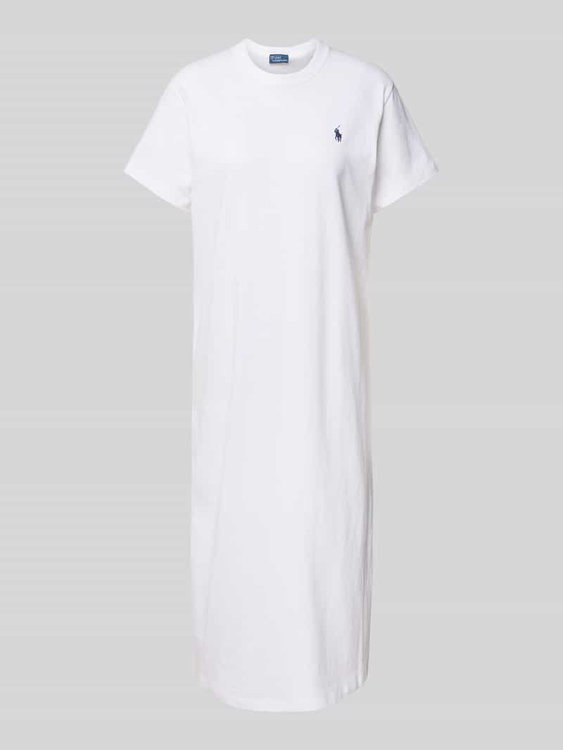 Polo Ralph Lauren T-shirtjurk met labelstitching