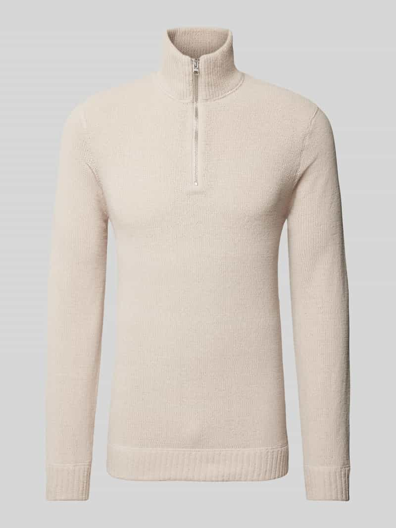 Only & Sons Gebreide pullover met opstaande kraag, model 'ETHAN'