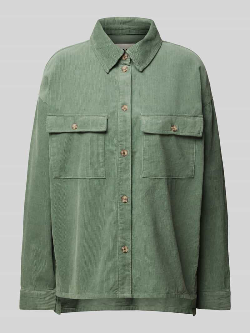 Only Oversized overhemdjack van corduroy en puur katoen model 'MOXIE'