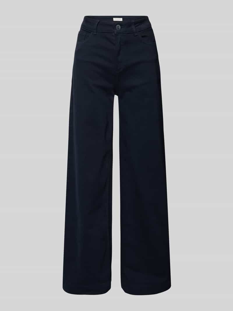 Christian Berg Woman Flared cut jeans met steekzakken