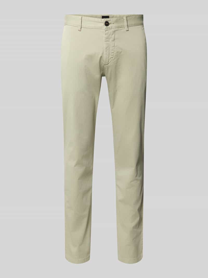 Boss Orange Slim fit chino van katoenmix