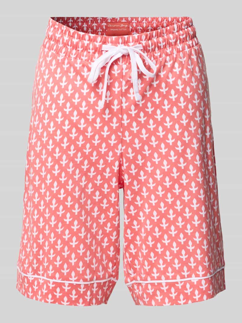 Christian Berg Woman Korte pyjamabroek met elastische band