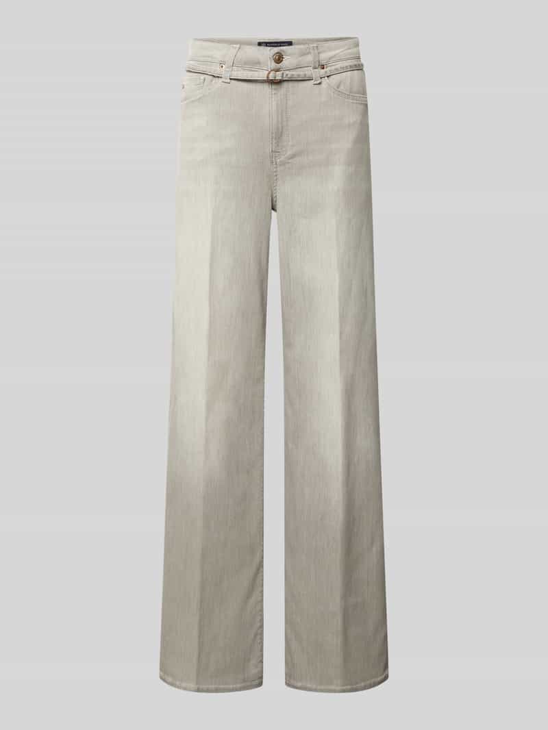 RAFFAELLO ROSSI Straight leg jeans met ceintuur model 'Sventy B'