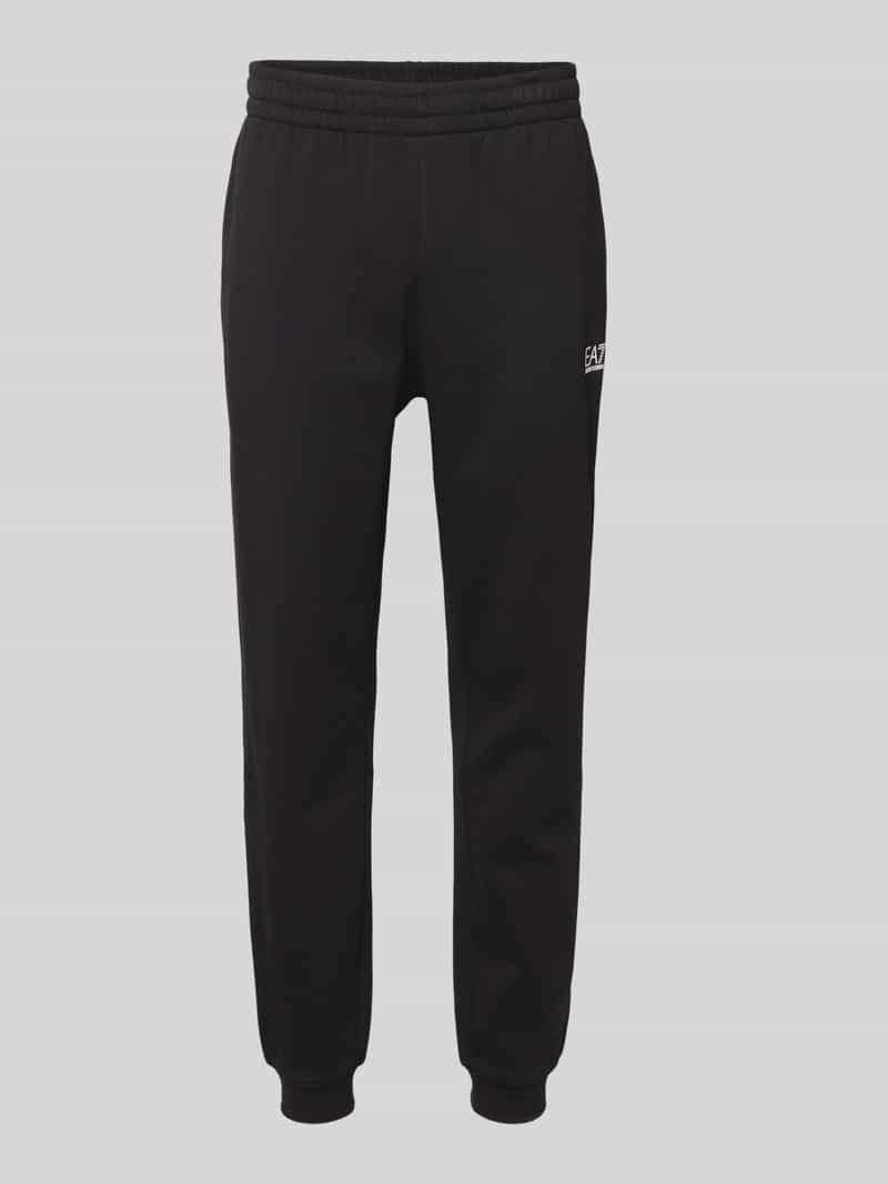 EA7 Emporio Armani Sweatbroek met elastische band