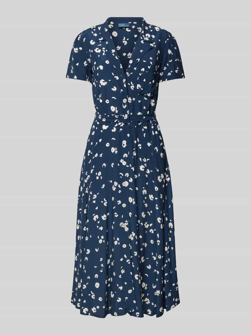 Polo Ralph Lauren Midi-jurk met tailleriem