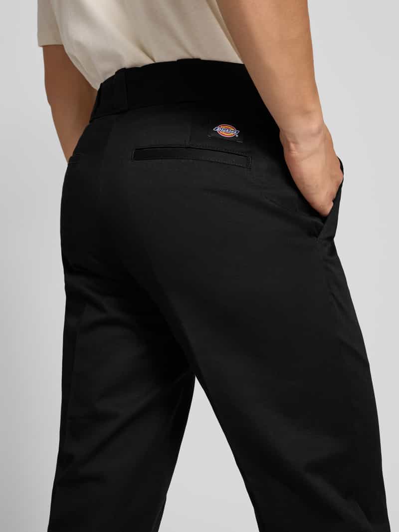 Dickies Straight fit stoffen broek met achterzakken