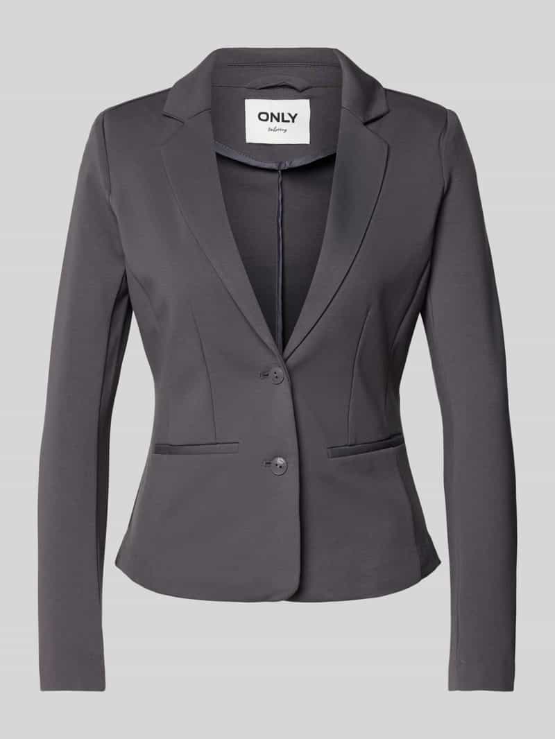 Only Getailleerde blazer met paspelzakken model 'POPTRASH LIFE'