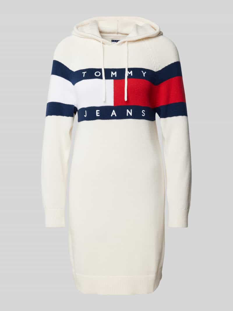 Tommy Jeans Gebreide jurk met capuchon
