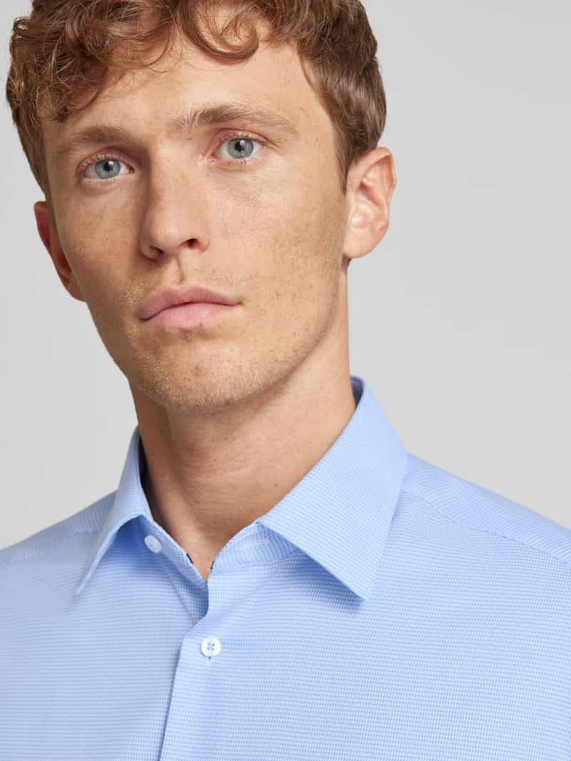 Eterna Modern fit zakelijk overhemd met kentkraag