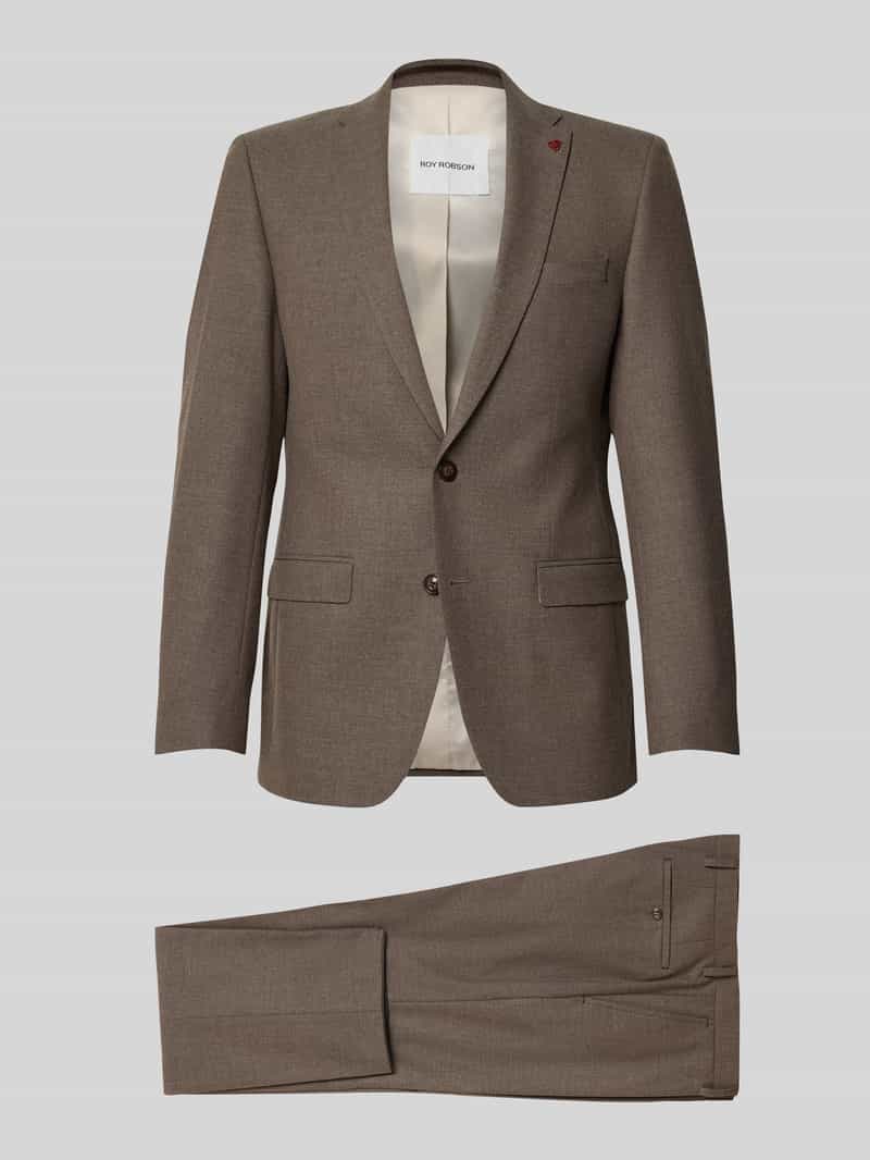 ROY ROBSON Regular fit colbert met viscose
