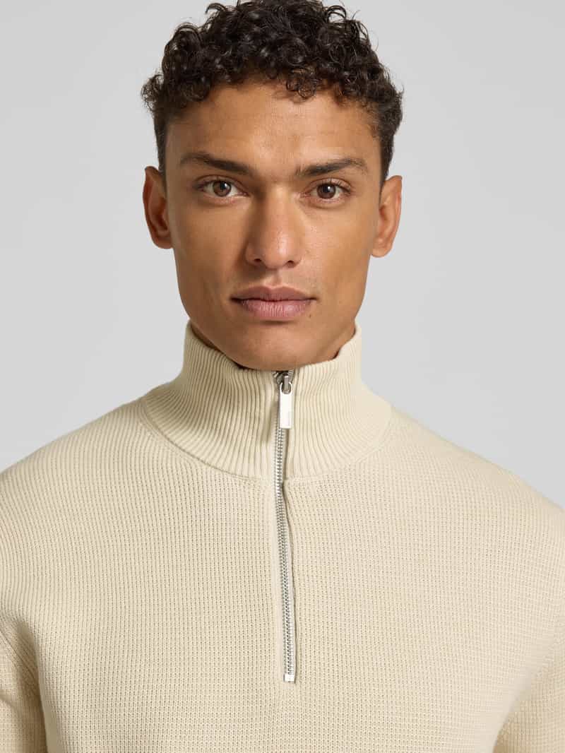 Selected Homme Regular fit schipperstrui van puur katoen model 'DANE'