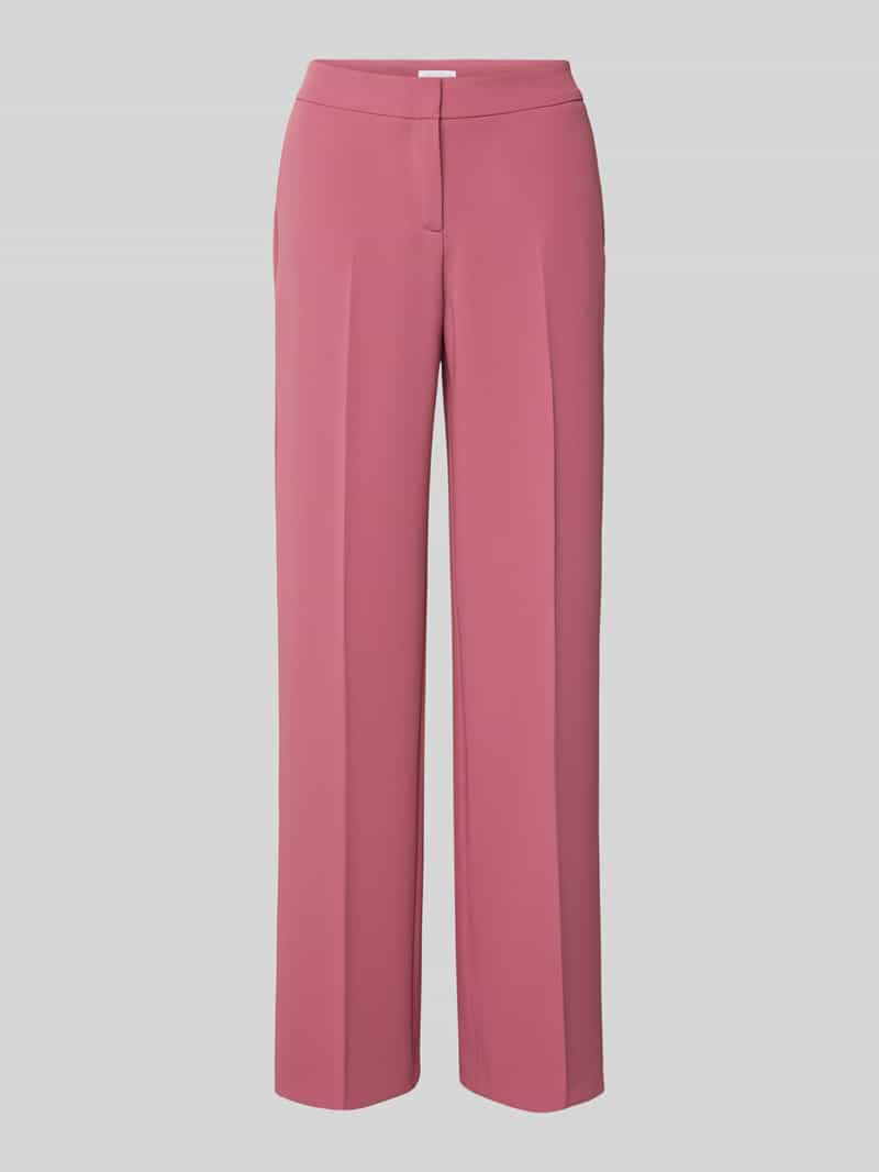 Jake*s Cocktail Straight leg broek met persplooien