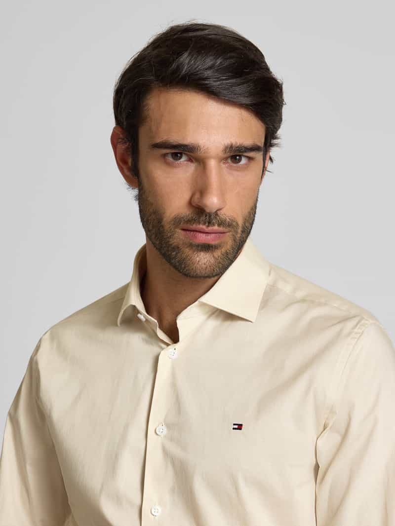 Tommy Hilfiger Tailored Slim fit zakelijk overhemd met kentkraag