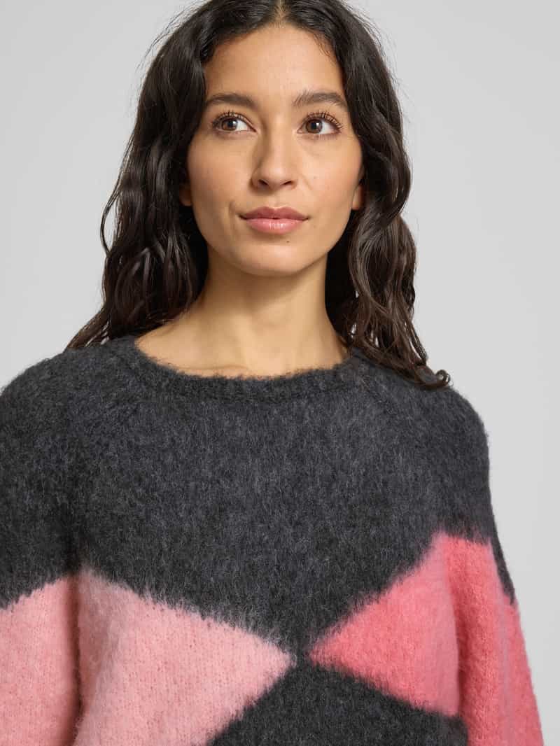 Smith and Soul Gebreide pullover met ronde hals