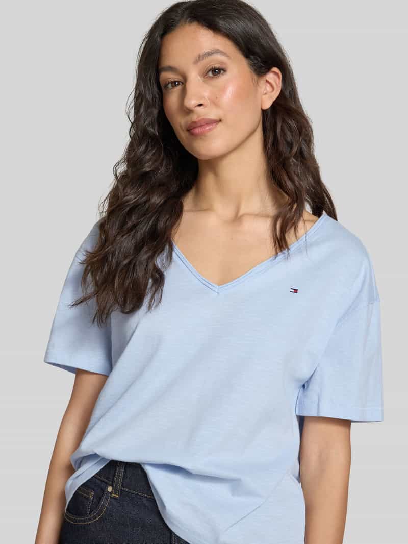 Tommy Hilfiger Regular fit T-shirt van puur katoen