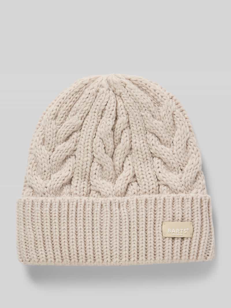 Barts Beanie met brede omslag model 'Zirani'