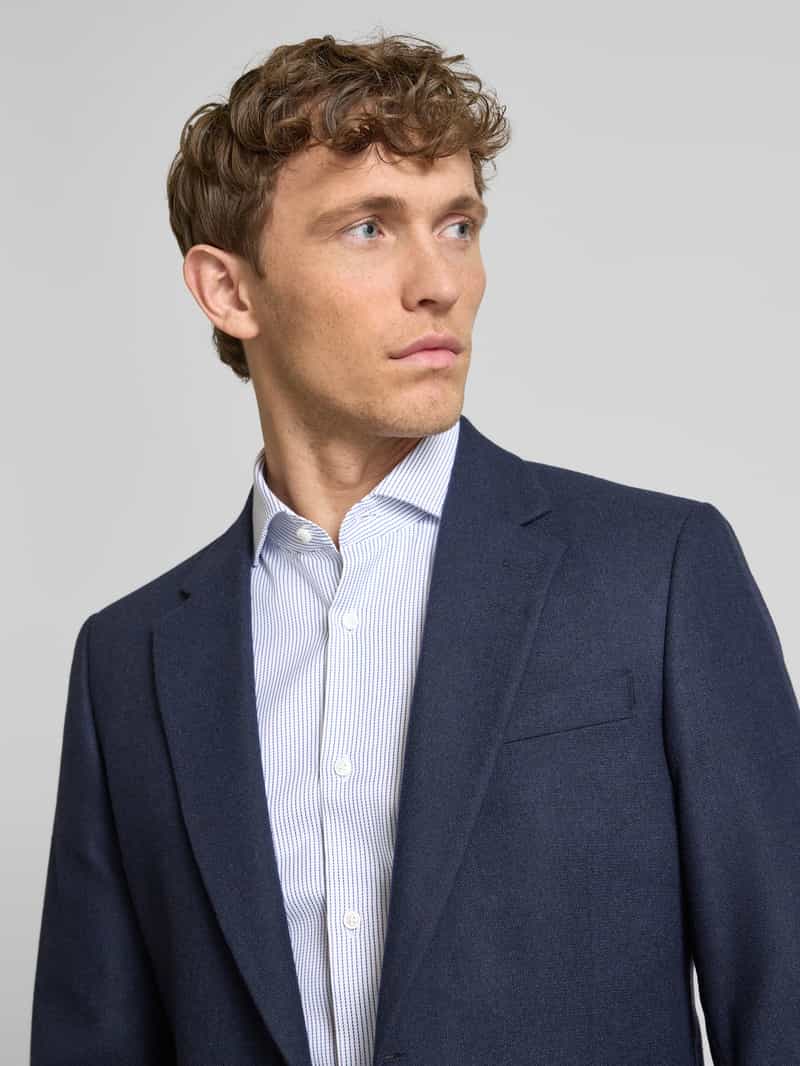 Boss Slim fit zakelijk overhemd met extra lange mouwen model 'Hank'