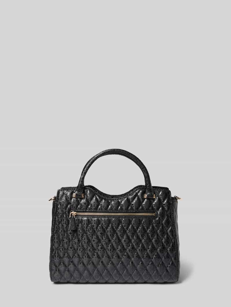 Guess Handtas met doorgestikte naden model 'TAMARA GIRLFRIEND' zwart, foto 2
