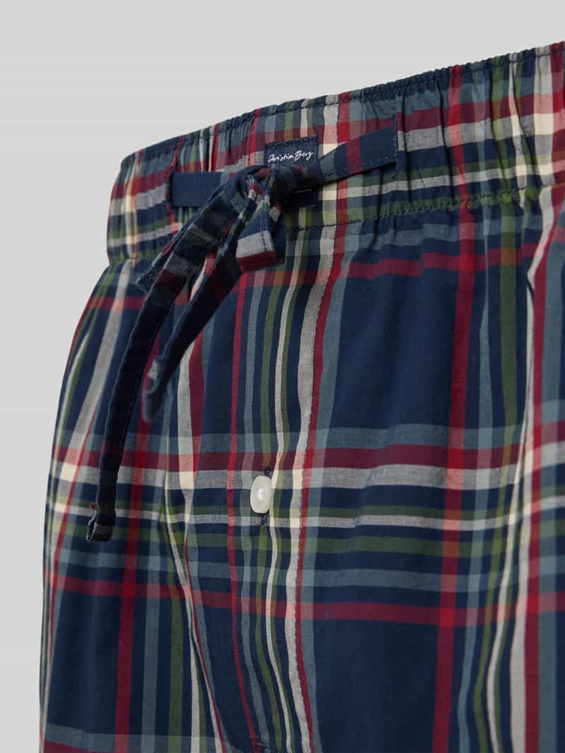 Christian Berg Men Korte pyjamabroek met elastische band