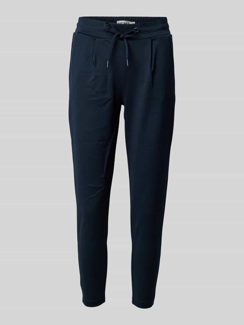 Ichi Sweatpants met verkorte pasvorm model 'KATE'