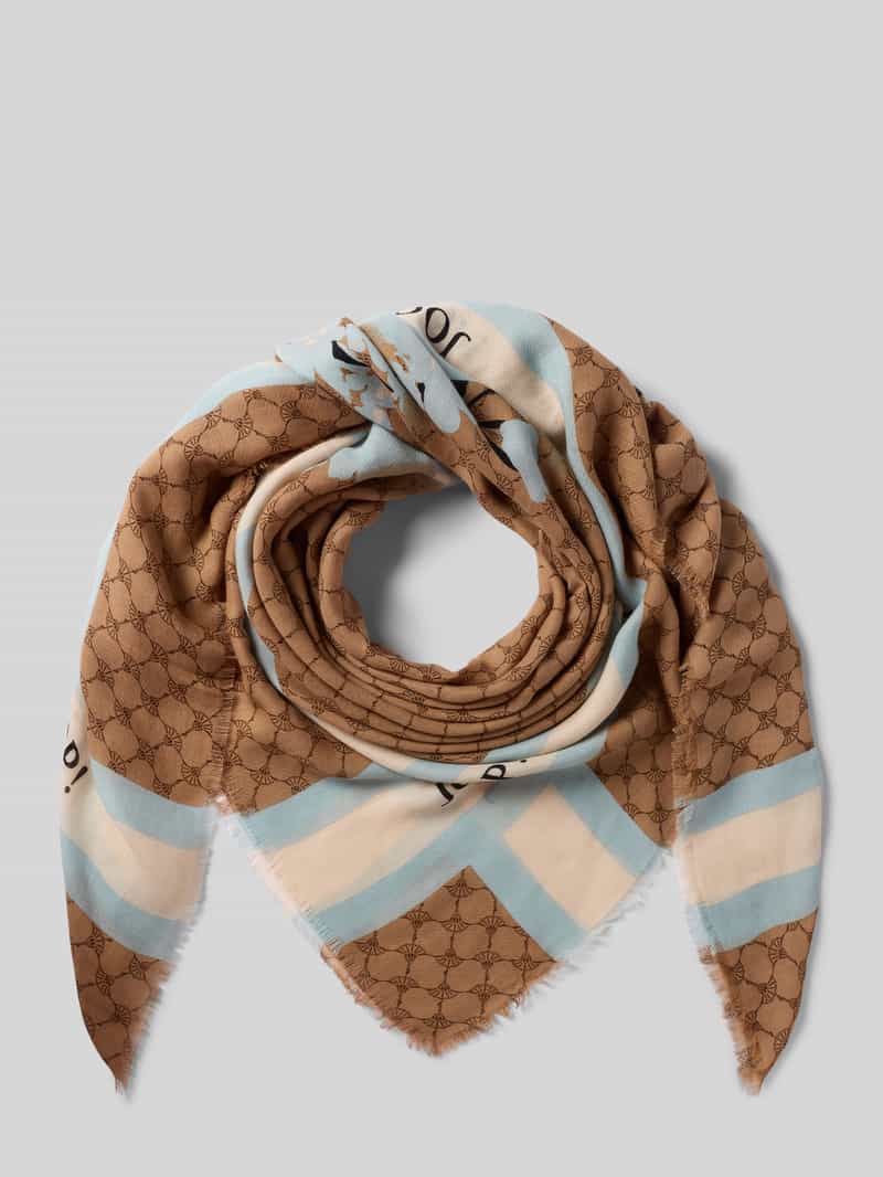 Sjaal met Labeldetail Model 'Adalia'