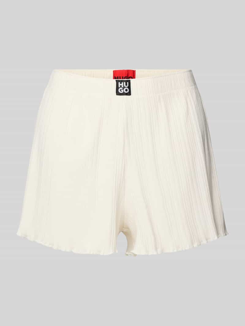 HUGO Pyjamabroek met labeldetail